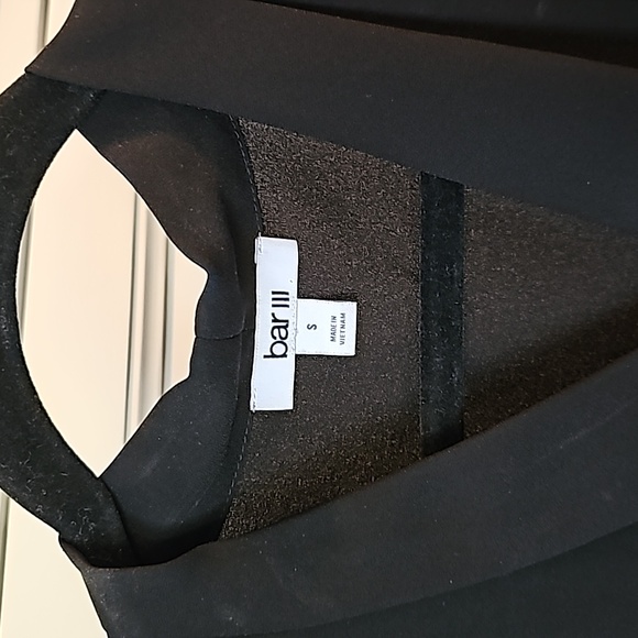BAR III black work blouse - Picture 2 of 2